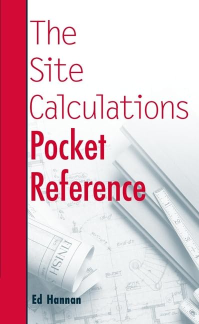 The Site Calculations Pocket Reference,Used
