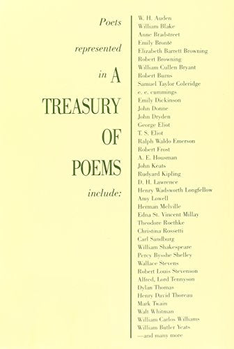 A Treasury of Poems: A Collection of the World's Most Famous and Familiar Verse,Used
