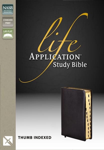 Life Application Study Bible, Indexed, NASB,Used
