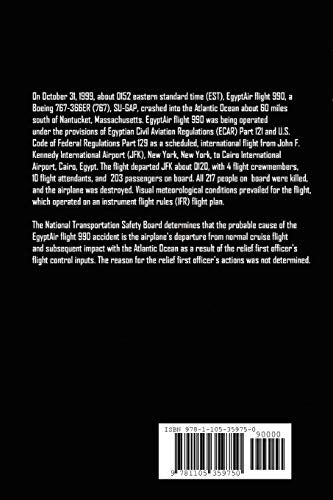 Air Crash Investigations, Mechanical Failure Or Suicide? (2), The Ntsb (Usa) View Of The Crash Of Egyptair Flight 990,Used