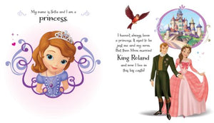 Disney Sofia The First: Becoming A Princess: Storybook And Amulet Necklace (1) (Storybook With Jewelry)