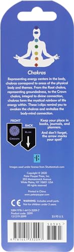 Chakras Iclips Magnetic Page Markers (Set Of 8 Magnetic Bookmarks),New