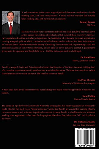 Revolt! The Next Great Transformation From Kleptocracy Capitalism To Libertarian Socialism Through Counter Ideology, Societal Ed,New