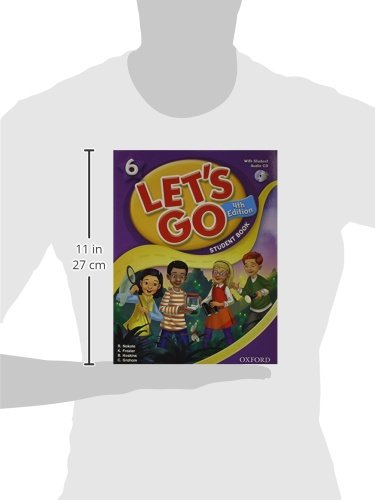 Let'S Go 6 Student Book With Audio Cd: Language Level: Beginning To High Intermediate. Interest Level: Grades K6. Approx. Readi,Used
