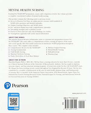 Pearson Reviews & Rationales: Mental Health Nursing with Nursing Reviews & Rationales (Pearson Nursing Reviews & Rationales),Used
