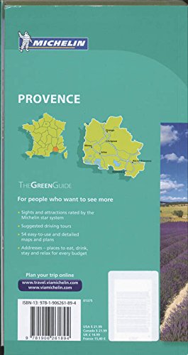 Michelin Green Guide Provence, 7e (Green Guide/Michelin),Used