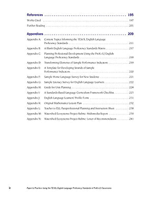 Paper to Practice: Using the TESOL English Language Proficiency Standards in PreK12 Classrooms,Used