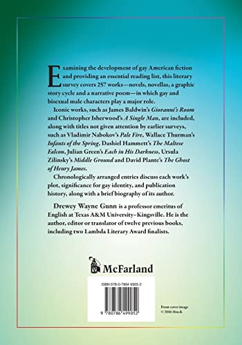 Gay American Novels, 18701970: A Reader'S Guide