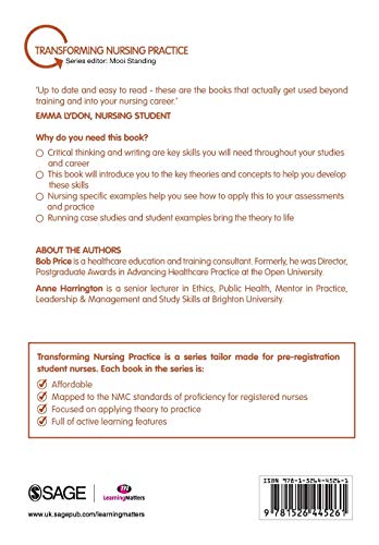 Critical Thinking and Writing in Nursing (Transforming Nursing Practice Series),Used