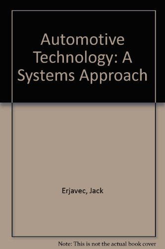 Automotive Technology: A Systems Approach,Used