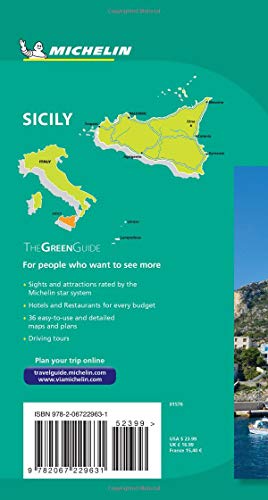 Michelin Green Guide Sicily (Green Guide/Michelin)-used