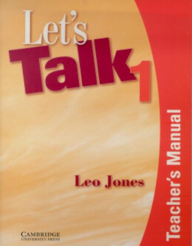 Let's Talk 1 Teacher's Manual,Used