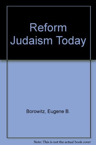 Reform Judaism Today,New