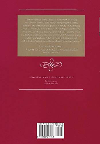 Helen Hunt Jackson: A Literary Life,New