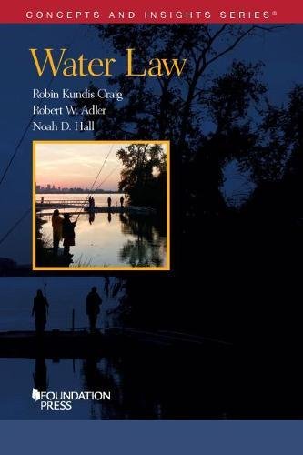 Water Law (Concepts and Insights),Used