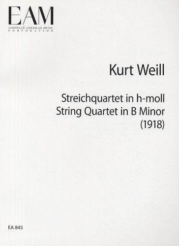 String Quartet in B Minor: Full Score,Used