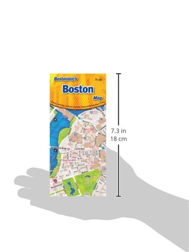 Bostonian's Boston Map,Used