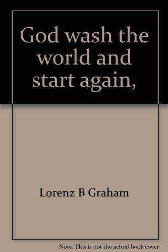 God wash the world and start again,,Used