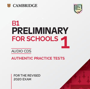 B1 Preliminary for Schools 1 for the Revised 2020 Exam Audio CDs: Authentic Practice Tests (PET Practice Tests),Used