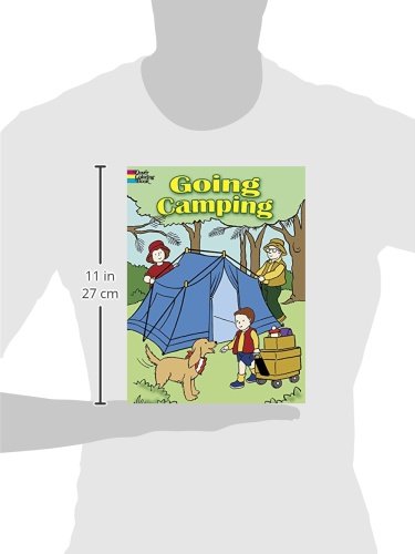 Going Camping Coloring Book (Dover Kids Coloring Books),Used