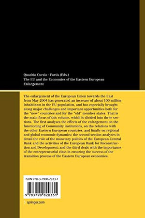 The EU and the Economies of the Eastern European Enlargement,Used