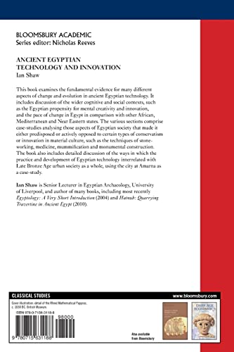 Ancient Egyptian Technology and Innovation (BCP Egyptology),Used