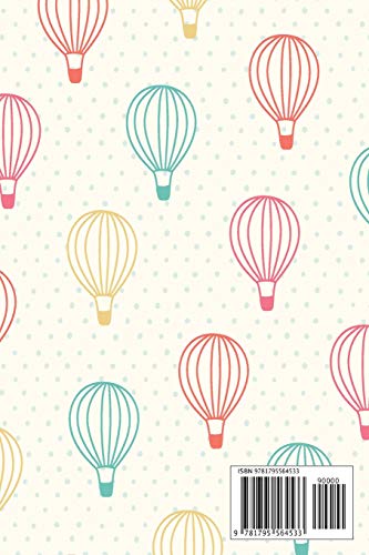 Address Book: For Contacts, Addresses, Phone Numbers, Email, Note,Alphabetical Index With Hot air balloons pattern design,Used