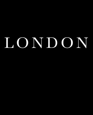London: A decorative book for coffee tables, bookshelves and interior design styling  Stack deco books together to create a cust,Used