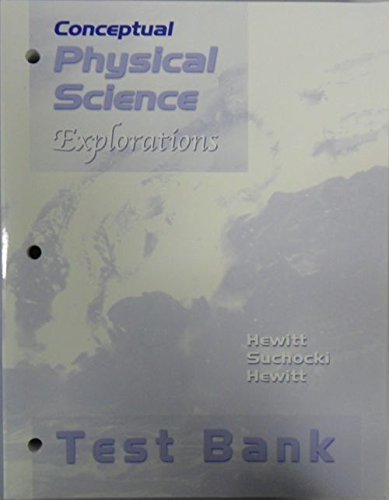 Test Bank for 'Conceptual Physical Science: Explorations',Used