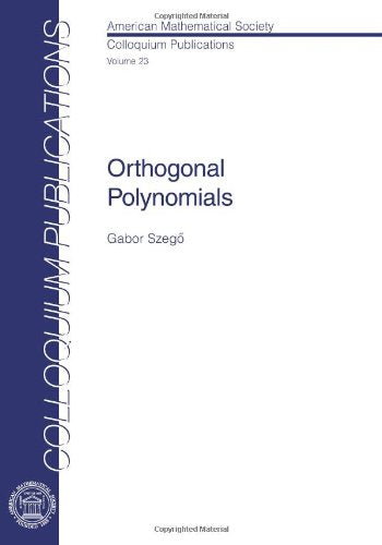 Orthogonal Polynomials (Colloquium Publications),Used