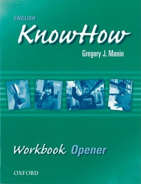 English Knowhow Opener,Used