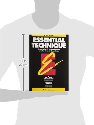 Essential Technique: Intermediate to Advanced Studies  Eb Alto Clarinet (Essential Elements),Used