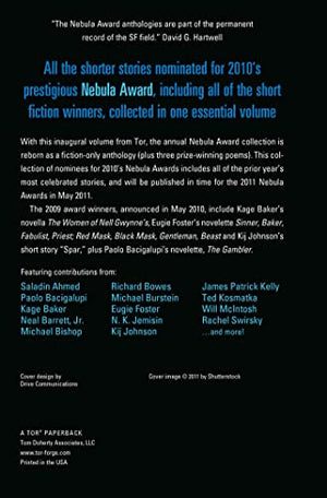 The Nebula Awards Showcase 2011 (Nebula Awards Showcase (Paperback)),Used