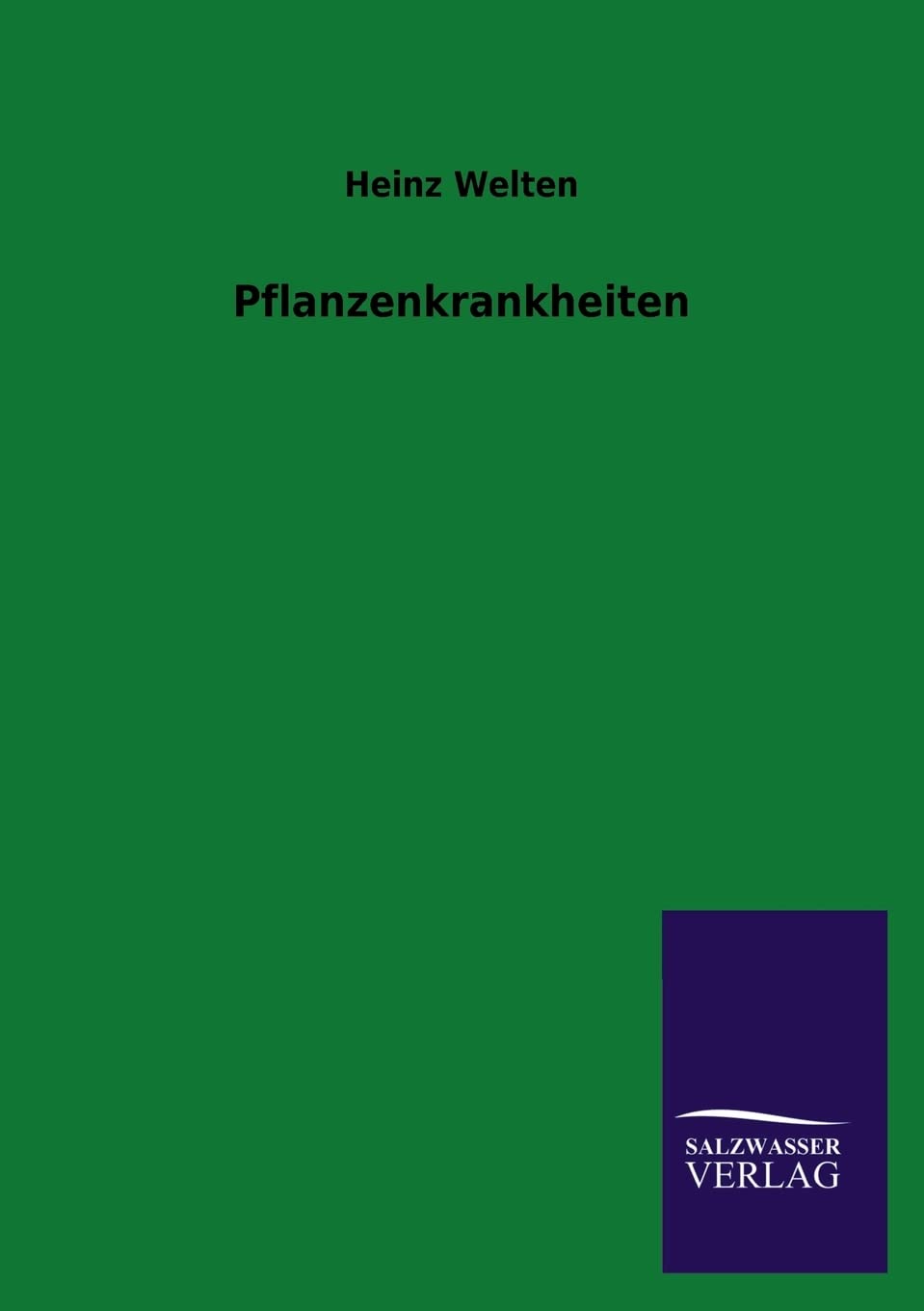Pflanzenkrankheiten (German Edition),Used