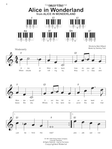 Disney  Super Easy Songbook  Disney Piano Music Book With Accessible Arrangements  Easytoplay Piano Sheet Music Book,Used