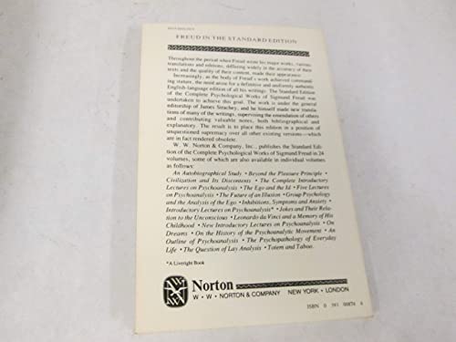 Inhibitions, Symptoms And Anxiety (Complete Psychological Works Of Sigmund Freud)