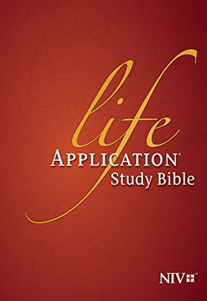 NIV Life Application Study Bible, Second Edition (Red Letter, Hardcover),Used