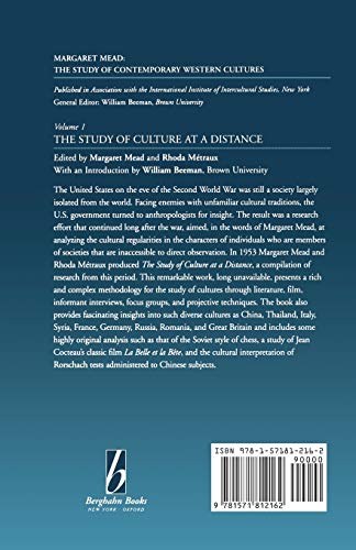 The Study Of Culture At A Distance (Margaret Mead: The Study Of Contemporary Western Culture, 1),Used