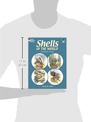 Shells of the World Coloring Book (Dover Sea Life Coloring Books),Used