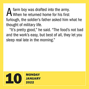 290 Bad Jokes & 75 Punderful Puns PageADay Calendar 2022: Hilarious Puns, Knockknock Jokes, Silly Stories, and Riddles that L,Used