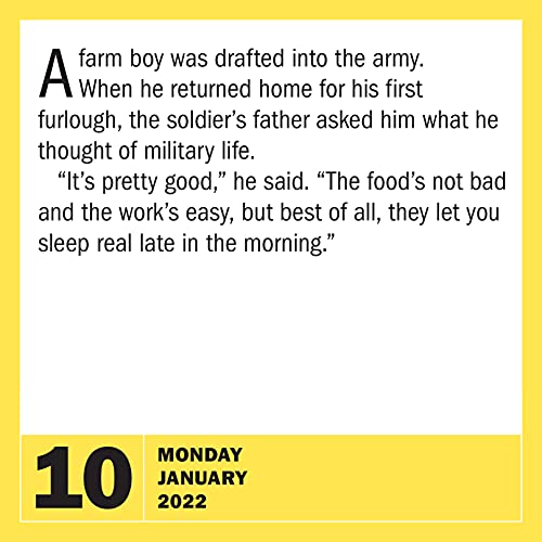 290 Bad Jokes & 75 Punderful Puns PageADay Calendar 2022: Hilarious Puns, Knockknock Jokes, Silly Stories, and Riddles that L,Used