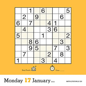 Original Sudoku PageADay Calendar 2022: Handcrafted by the Sudoku Experts That Invented the Game,Used