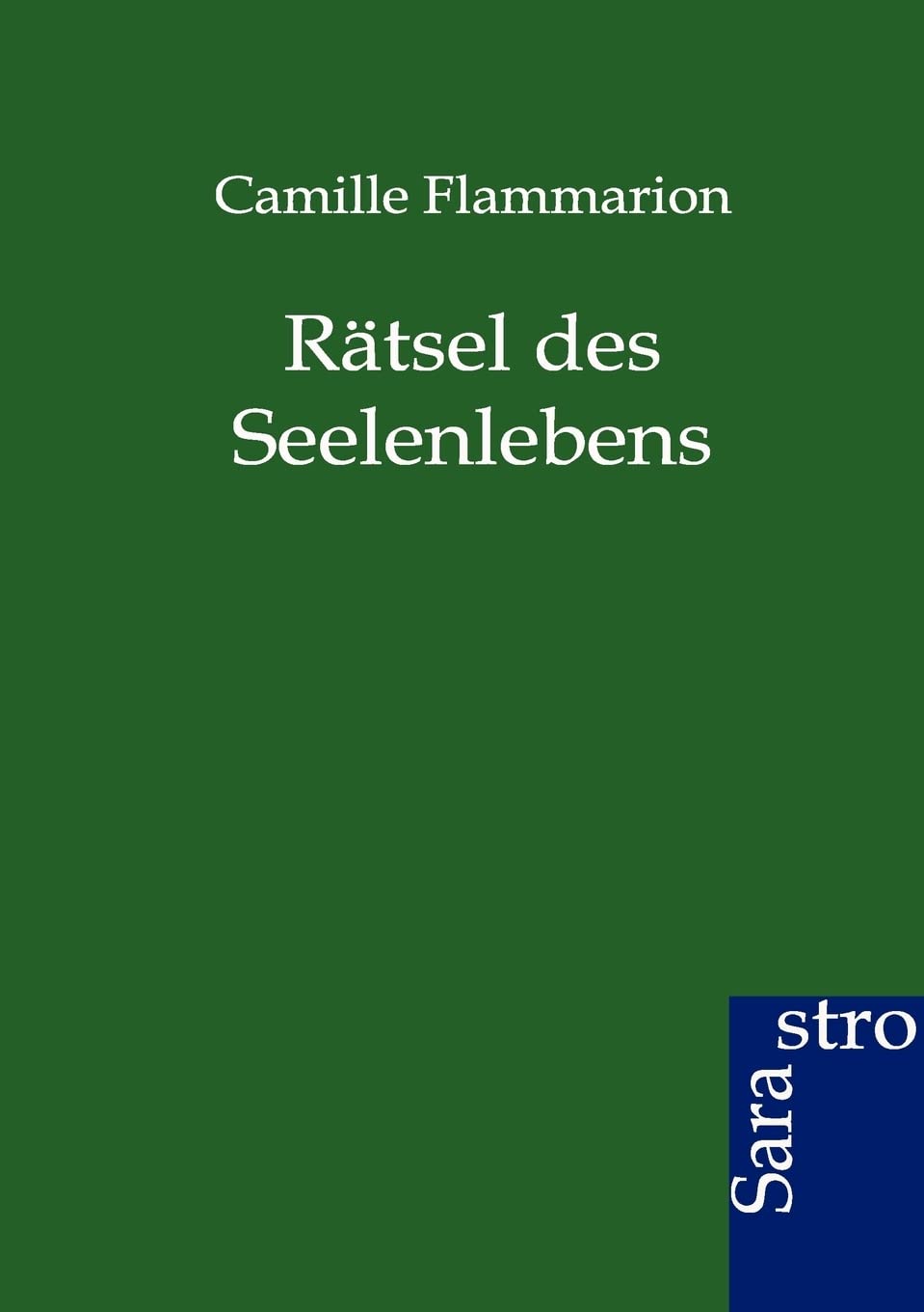 Rtsel des Seelenlebens (German Edition),Used