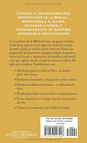 Los 100 hombres principales de la Biblia: Quines son y qu significan hoy para nosotros? (Spanish Edition),Used