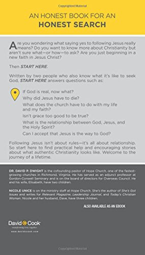 Start Here: Beginning a Relationship with Jesus,Used