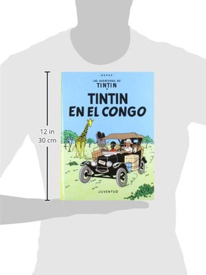Tintn en el Congo (carton) (Las Aventuras de Tintin) (Spanish Edition),Used