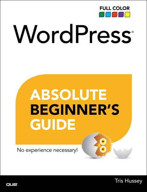 WordPress Absolute Beginner's Guide,Used