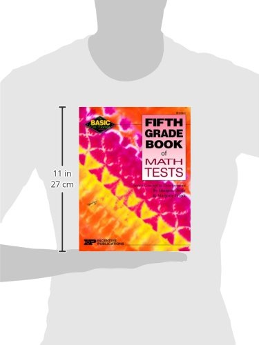 Fifth Grade Book of Math Tests (Basic Not Boring Series),Used