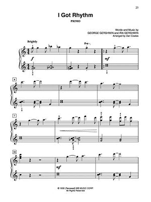 Dan Coates Popular Piano Library  Duets of Timeless Standards,Used