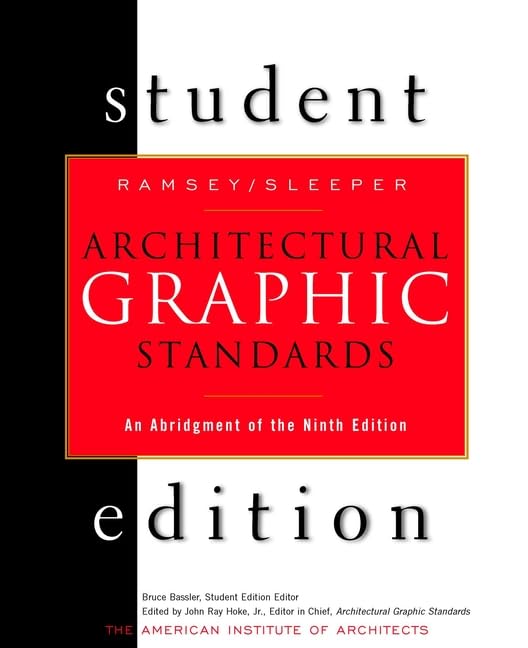 Architectural Graphic Standards Student Edition: An Abridgement of the 9th Edition,Used